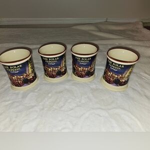 Polar Express Train Ride 3D Themed Mugs Set